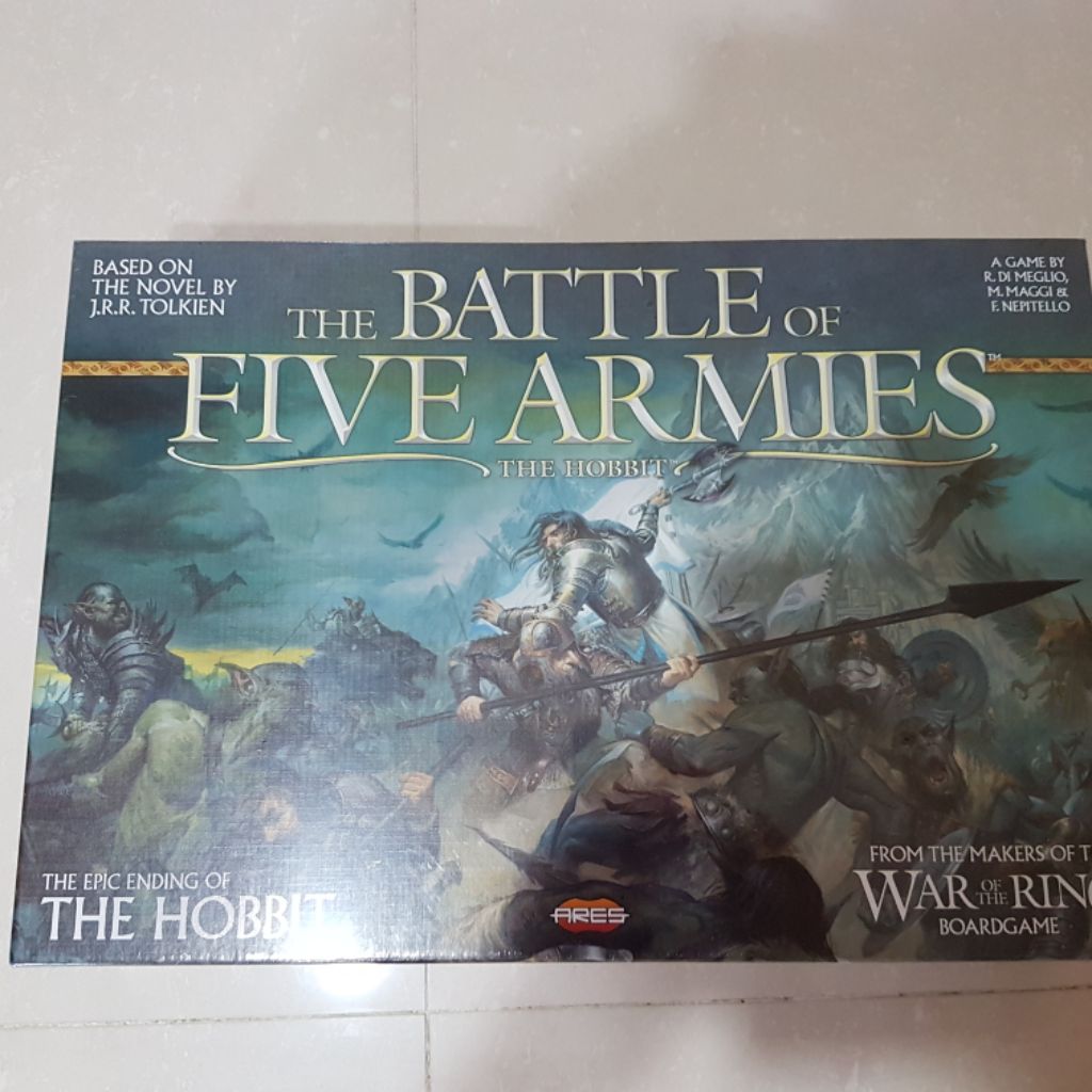 The Battle Of The Five Armies Brand New Board Game | Shopee Singapore