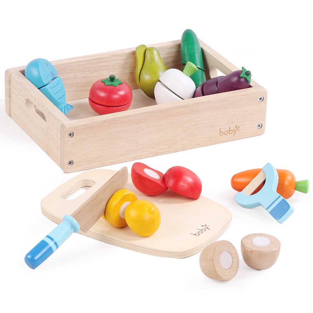 childrens wooden fruit and veg