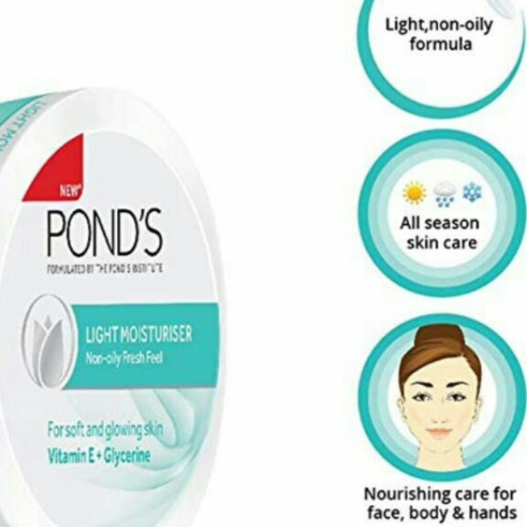 ponds light moisturiser 75ml