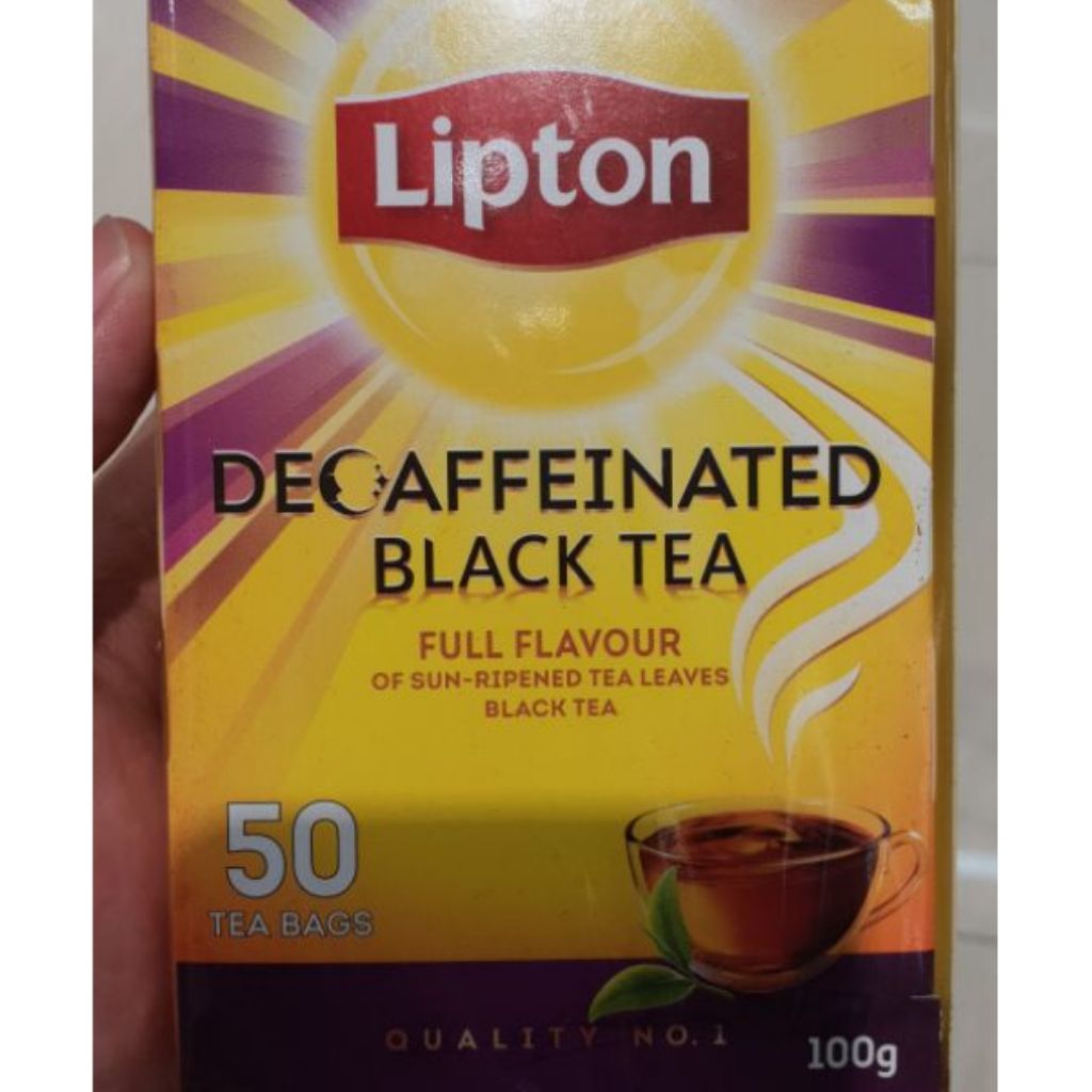 Lipton Pure Green Tea 100bags Decaffeinated Black Tea 50 Bags Decaffeinated Green Tea 40 Bags Shopee Singapore