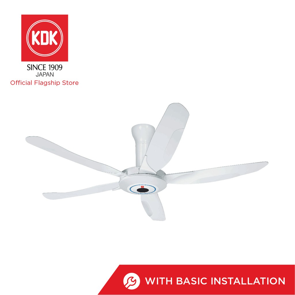 KDK Z60WS (150cm) Remote Controlled Ceiling Fan with Standard
