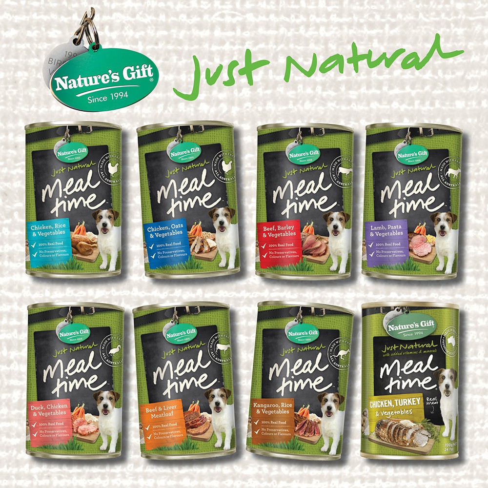 Nature's Gift Meal Time Dog Can Food 700g x 6 cans Shopee Singapore