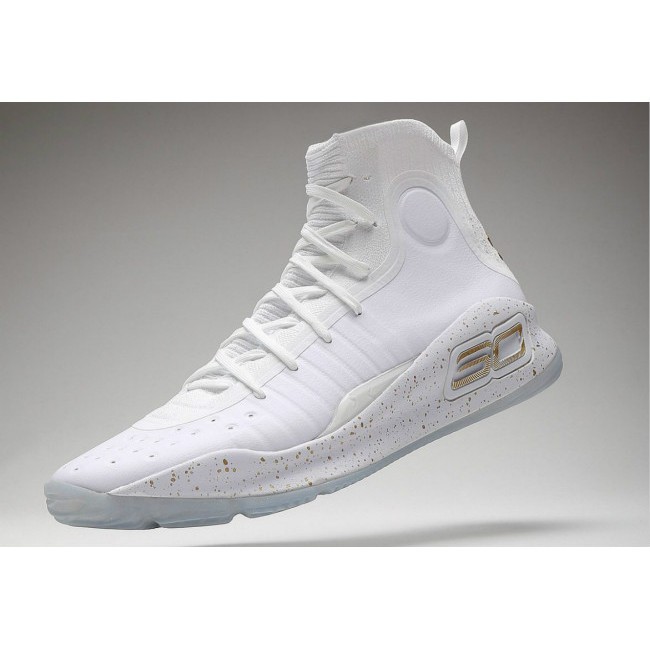 white gold basketball shoes