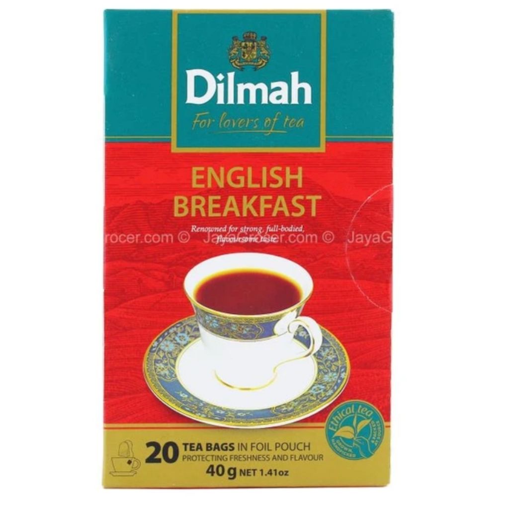 2 Boxes 20 Dilmah English Earl Grey Darjeeling Breakfast Shopee Singapore