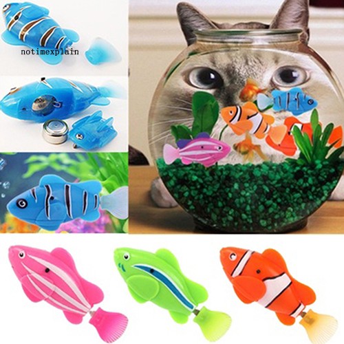 fish tank cat toy
