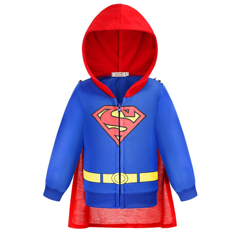 boys superhero hoodie