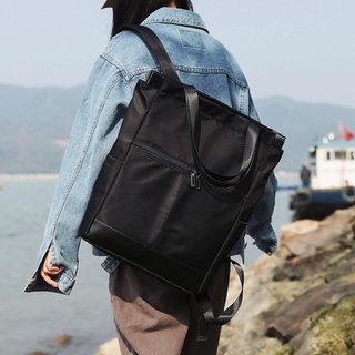 Nylon 2-Way Tote & Bag pack (Unisex)