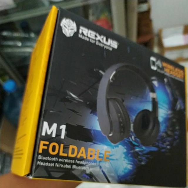 rexus headset bluetooth gaming m1