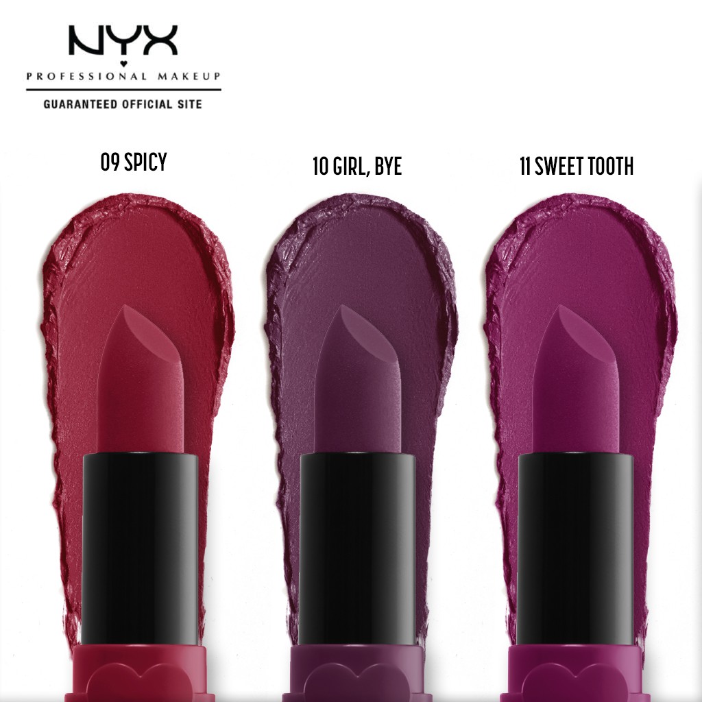 nyx professional makeup matte lipstick