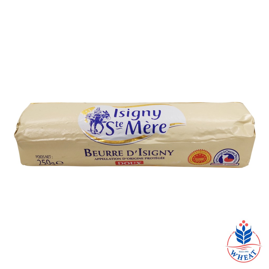 Isigny Sainte Mère Unsalted Butter Roll 250g Shopee Singapore 