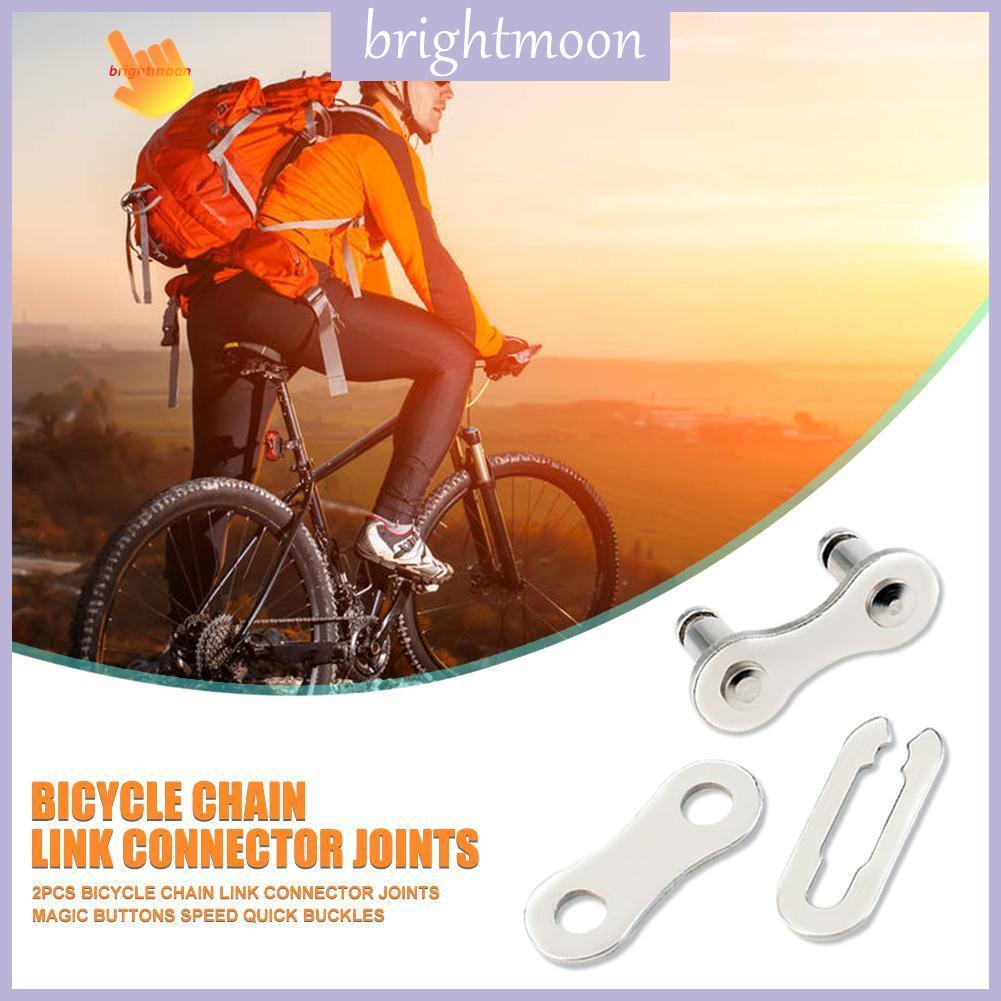 Bm 2pcs Bicycle Chain Connector Lock Quick Link Mtb Road Bike Magic Buckle Parts Shopee Singapore