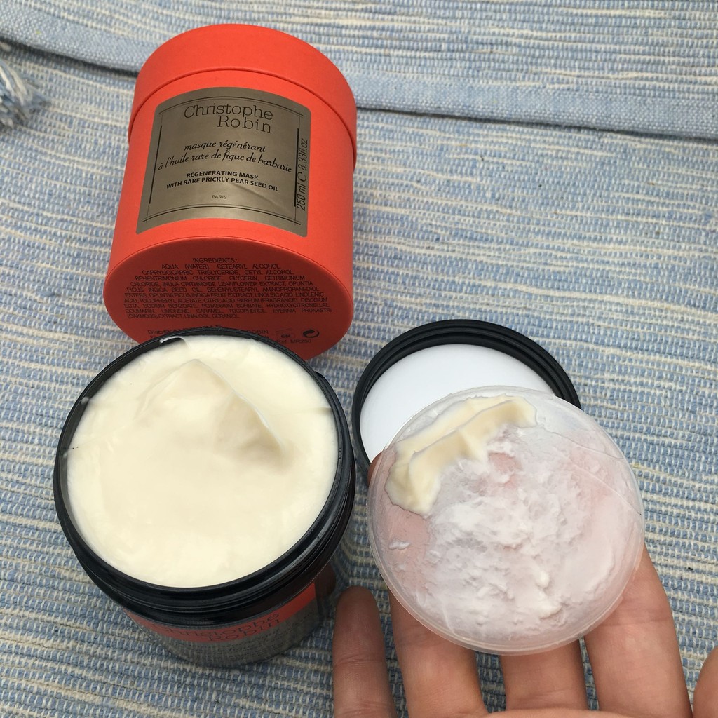 1010 Christophe Robin Thorn Pear Seed Oil Soft Light Repair Hair Mask 250 Ml Shopee Singapore
