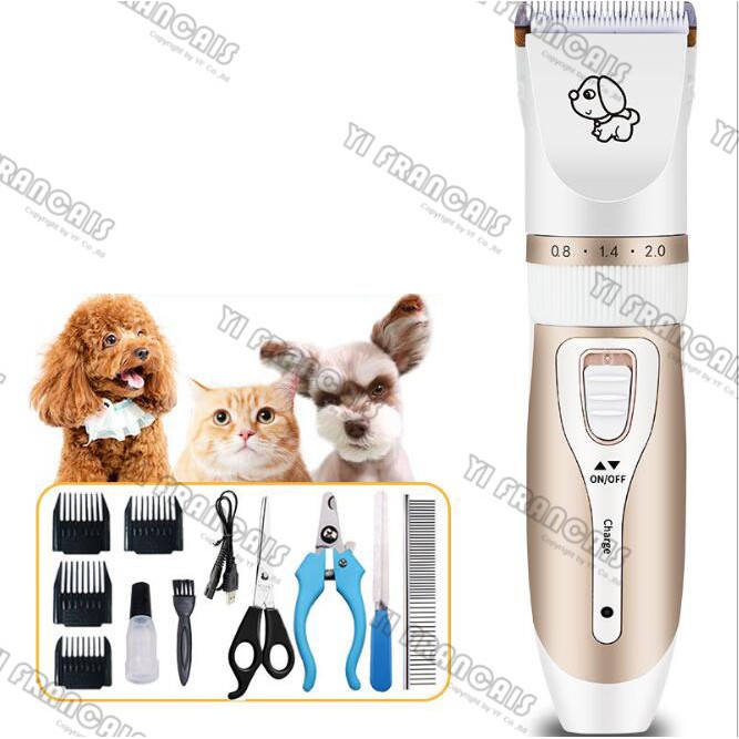 Rechargeable Cat Dog Animal Hair Trimmer Electric Pet Hair Remover