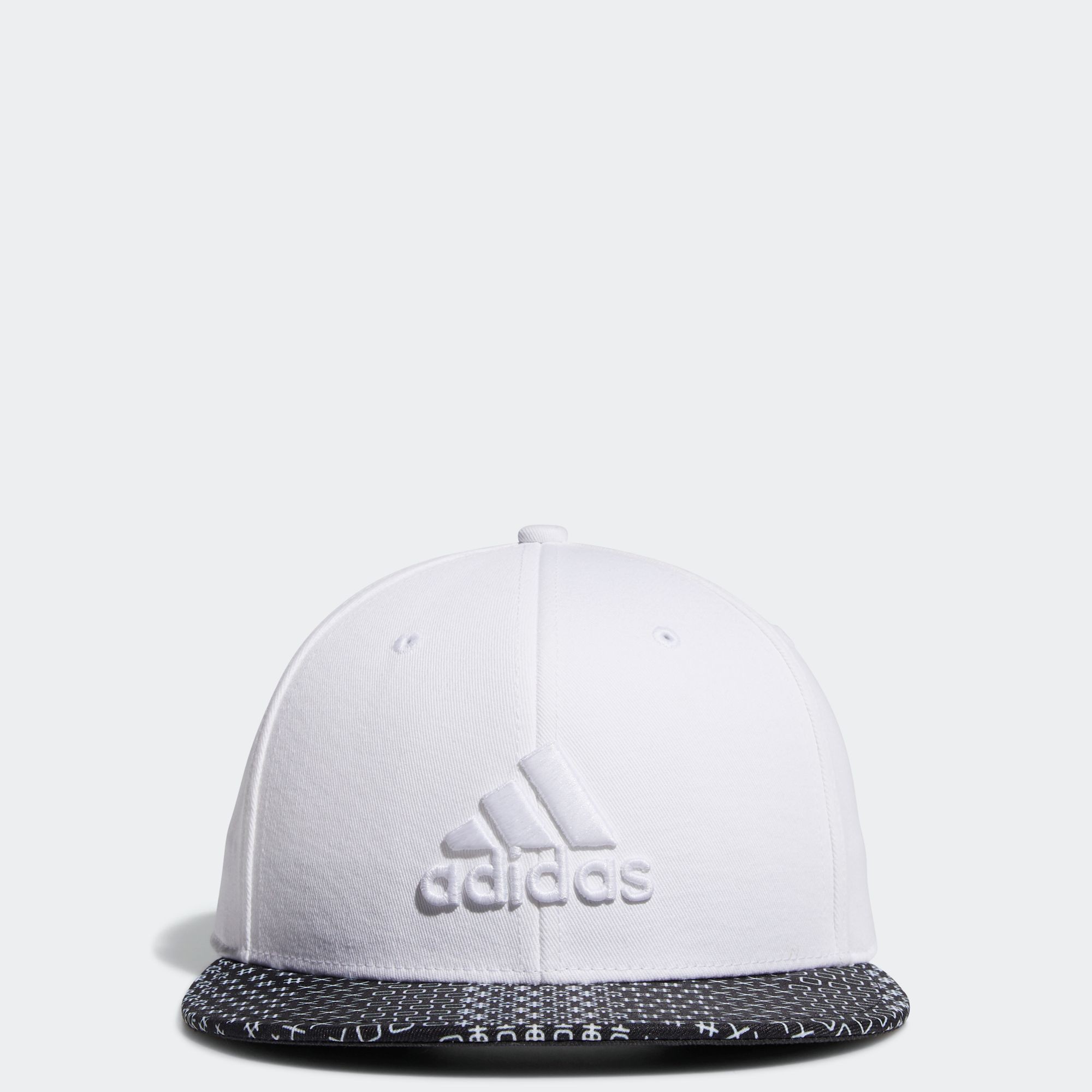 white adidas golf hat
