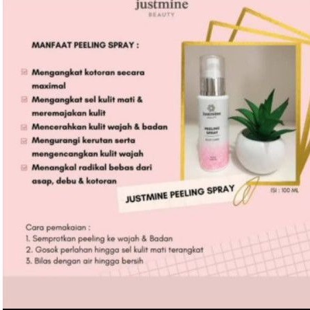 peeling spray justmine