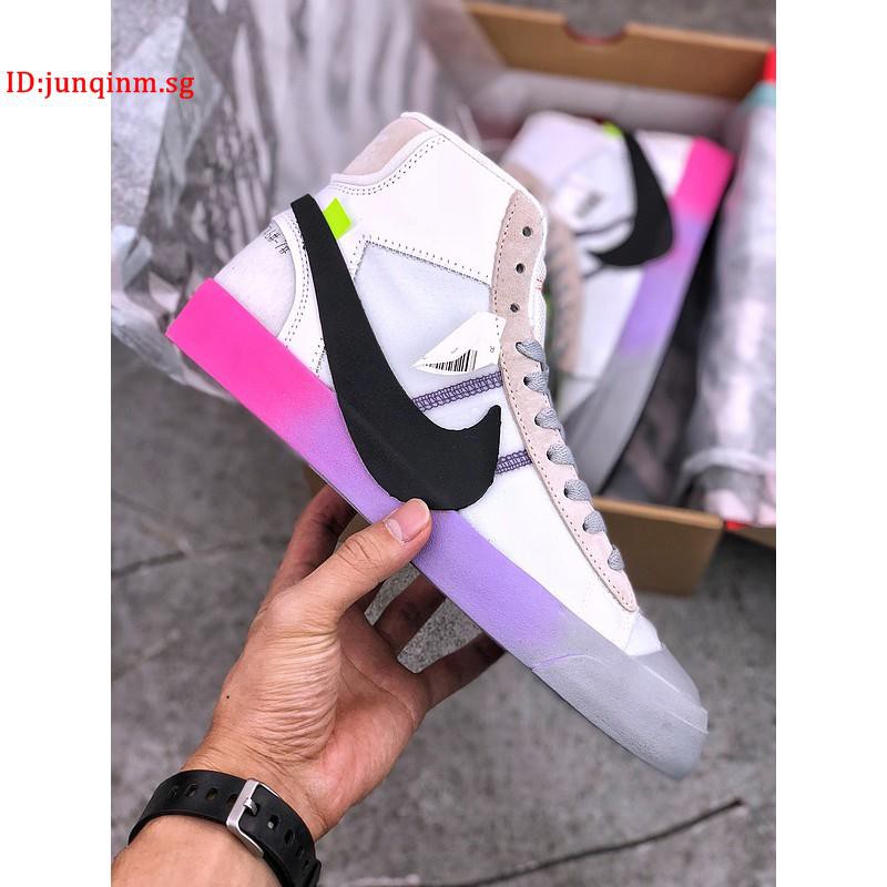 off white blazer rainbow