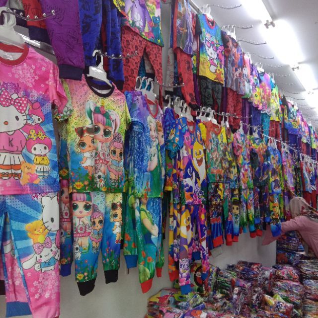 Fullcotton pyjamas Minnie mouse frozen  hello kitty pony 