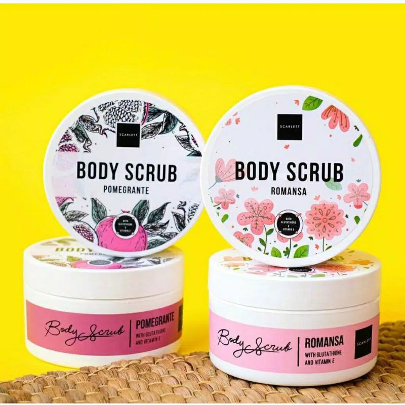 Scarlett Whitening Body Scrub By Felicya Angelista 100% Original | Shopee Singapore