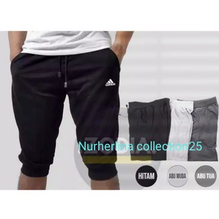 Latest, Men's casual 3/4 running gym Short joger Pants Material baby Terry
