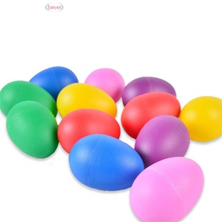 Shakers Egg Music Learning Musical Percussion Sonorous Sound 2Pcs 6 Color【FT】