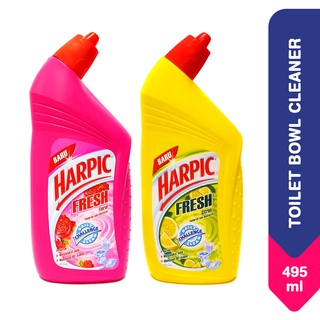 Harpic Toilet Bowl Cleaner Fresh Citrus / Floral, 495ml | Shopee Singapore