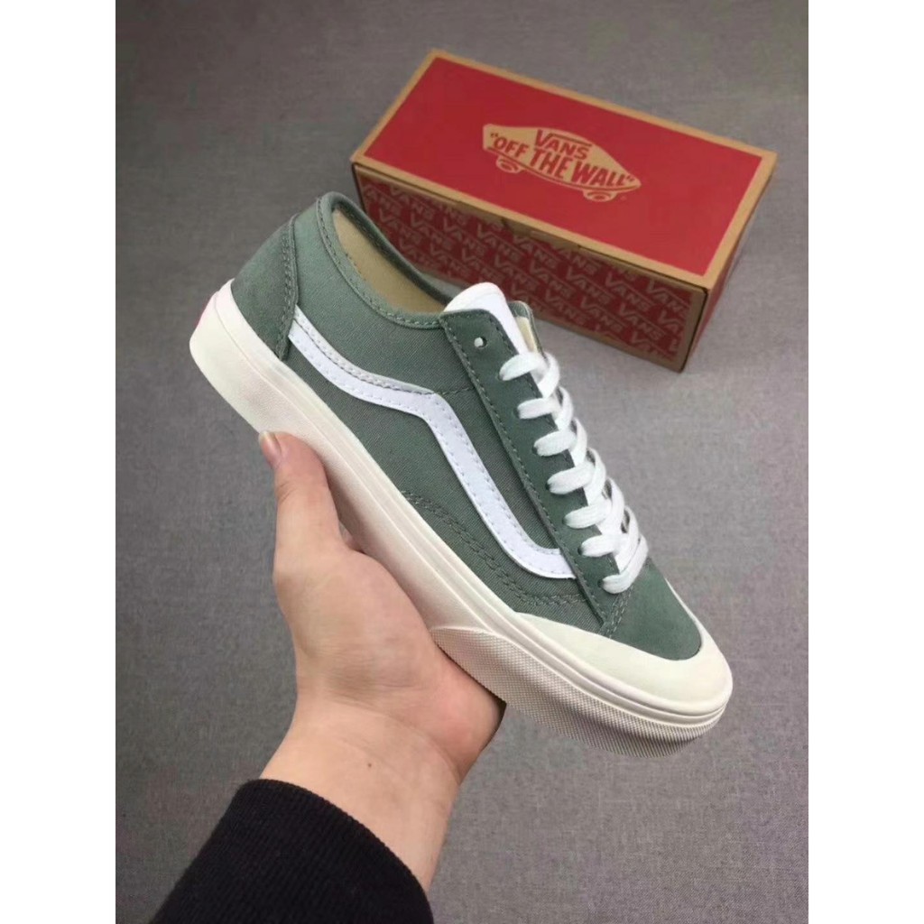 Vans Style 36 Slim, Unisex Adults' Low-Top Sneakers Green | Shopee Singapore