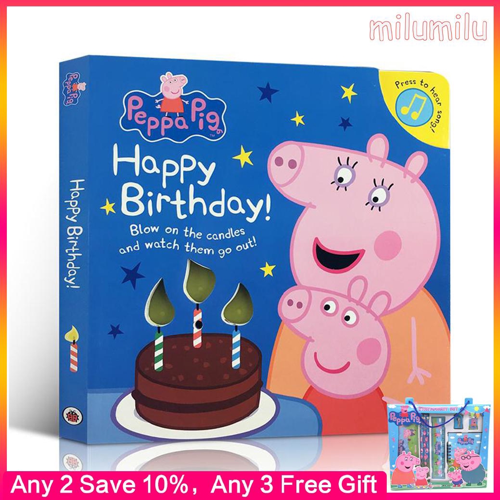 English Children's Books Peppa Pig Happy Birthday! Parent-child ...