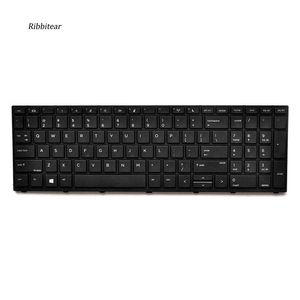 Ribb Us English Laptop Keyboard Replacement Parts For Hp Probook 450 G5 455 G5 470 G5 Shopee Singapore
