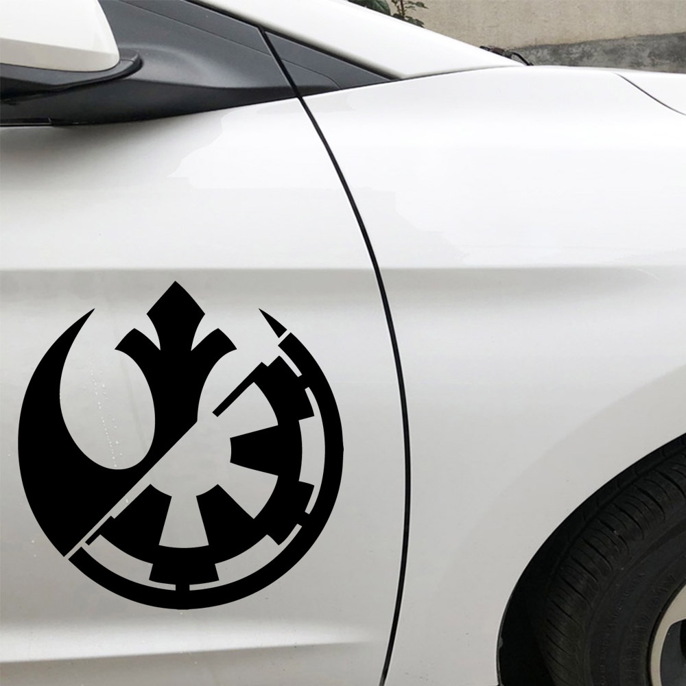 Cartoon Star Wars Auto Stickers On The Car Vinyl Decal Decorate Sticker  Waterproof Fashion Funny Car Styling Accessories | Shopee Singapore