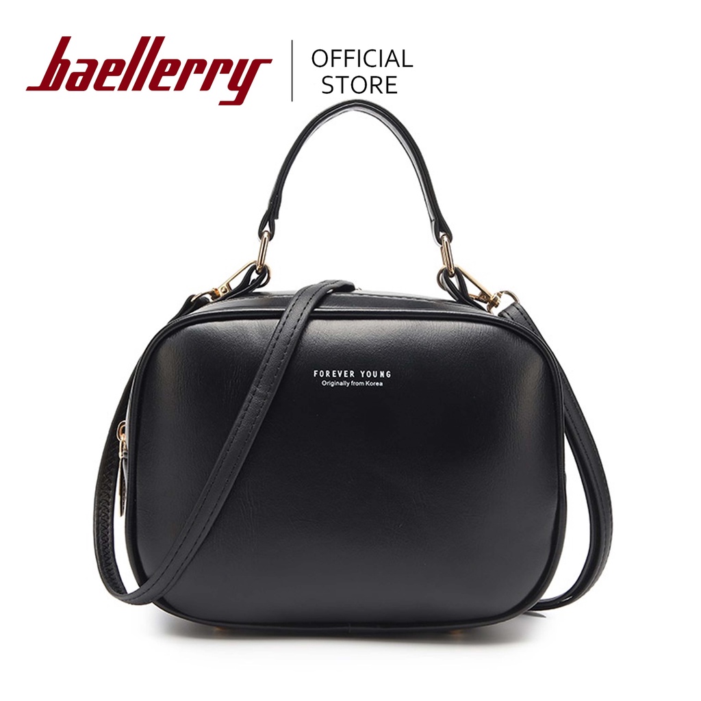 Baellerry Doctors Bag Women Large Capacity Crossbody Hand Bag Simple And Cool Sling Bag For Women