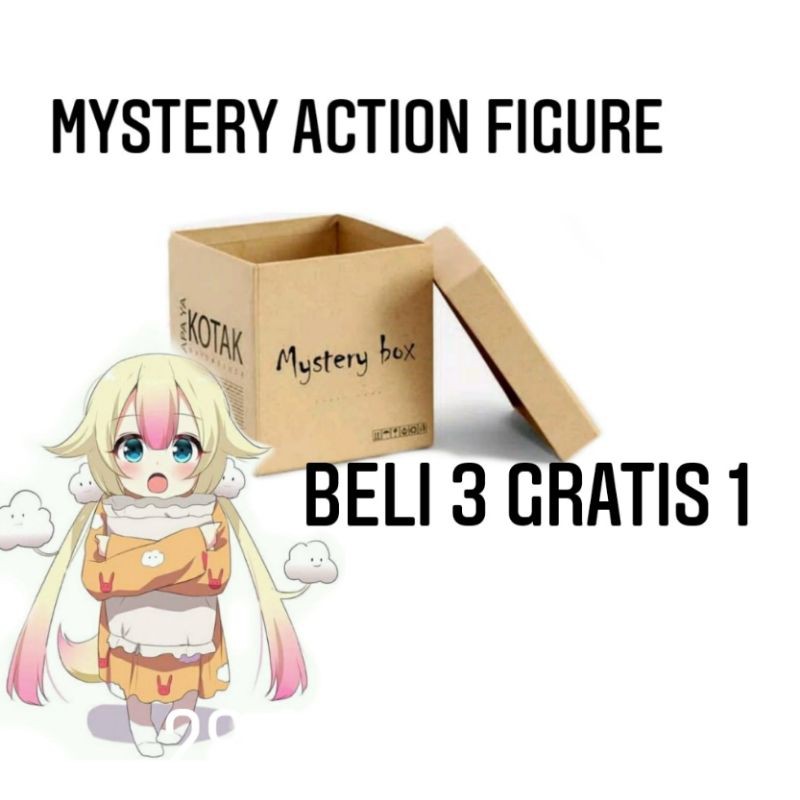 Mystery box anime action figure mystery box anime (buy 3 get 1 free) | Shopee Singapore