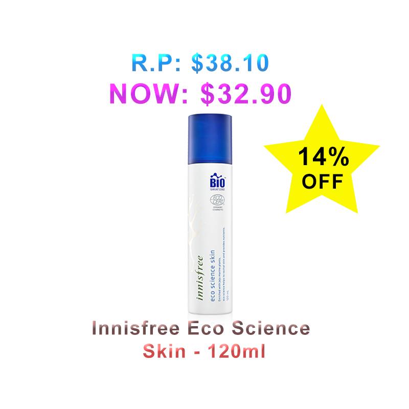 Innisfree Eco Science Skin Shopee Singapore