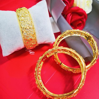 Ready Stock Coco Candy Original Gold Sadur Bangkok Cop 916 Bracelet Not Korea Claim Bangkok Shopee Singapore