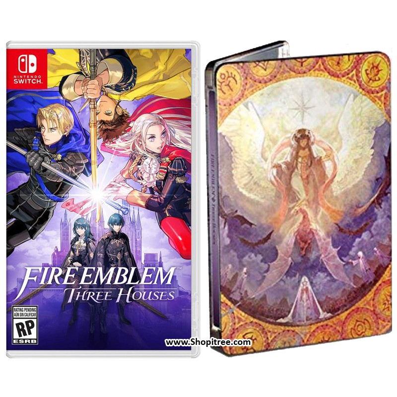 Nintendo Switch Fire Emblem Three Houses With Steelcase Pre Order Shopee Singapore