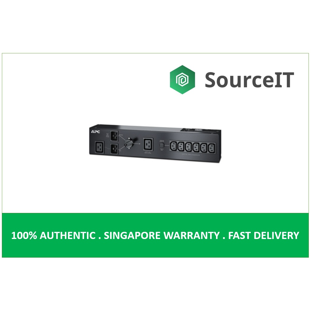 APC Service Bypass PDU, 230V 16AMP W/ (6) IEC C13 AND (1) C19 P/N ...