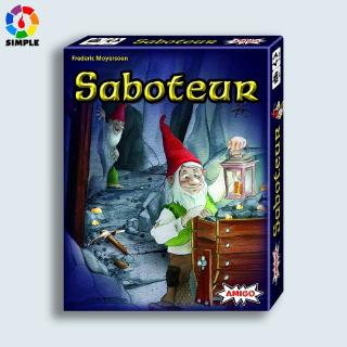 English Version Saboteur Card Game Family Party Game