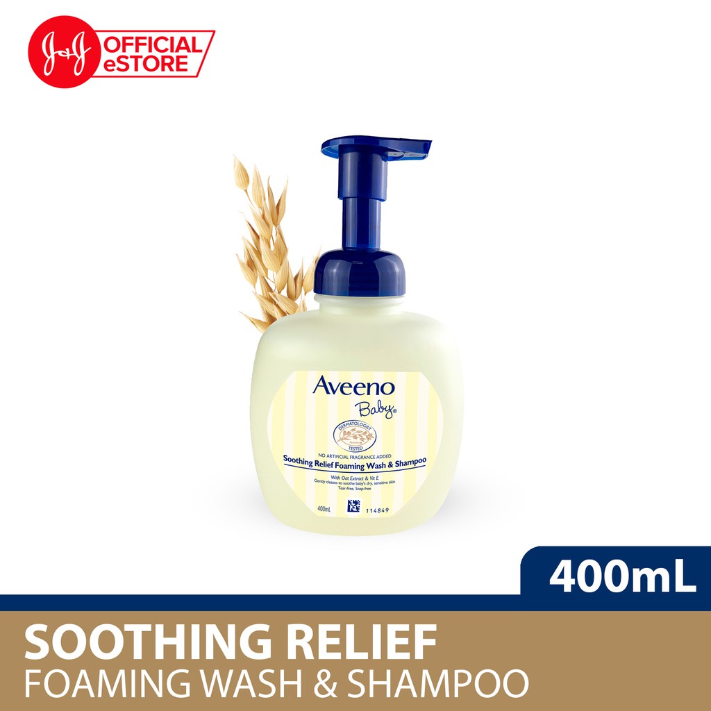 aveeno baby soothing relief wash
