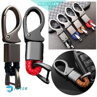 MAGIC Fashion Car Keychains Universal Quality Anti-lost Key Holder Vehicle Keychain New 5 Colors Key Ring Accessories Trinket/Zinc Alloy Outdoor Camping/Multicolor #0