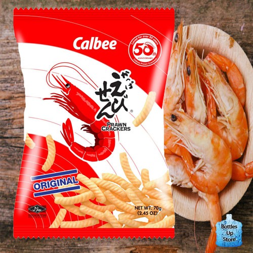 Calbee Prawn Crackers - Original (25g) 10 pack | Shopee ...