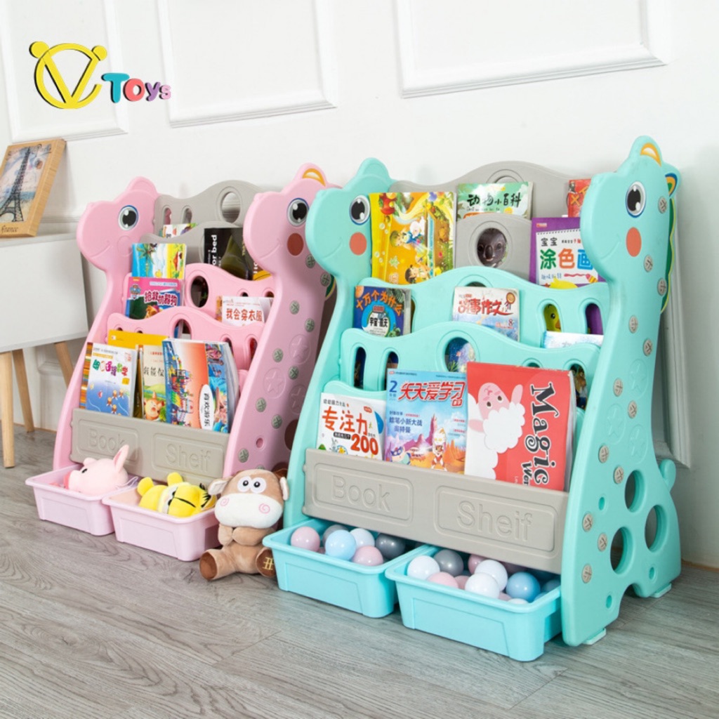 plastic kids bookshelf