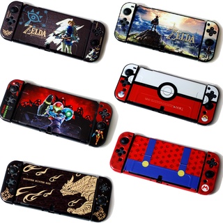 Protective Stand Case For Nintendo Switch OLED Cover Skin Shell PC Hard Case Anti-Shock for Switch Console OLED NS Accessories