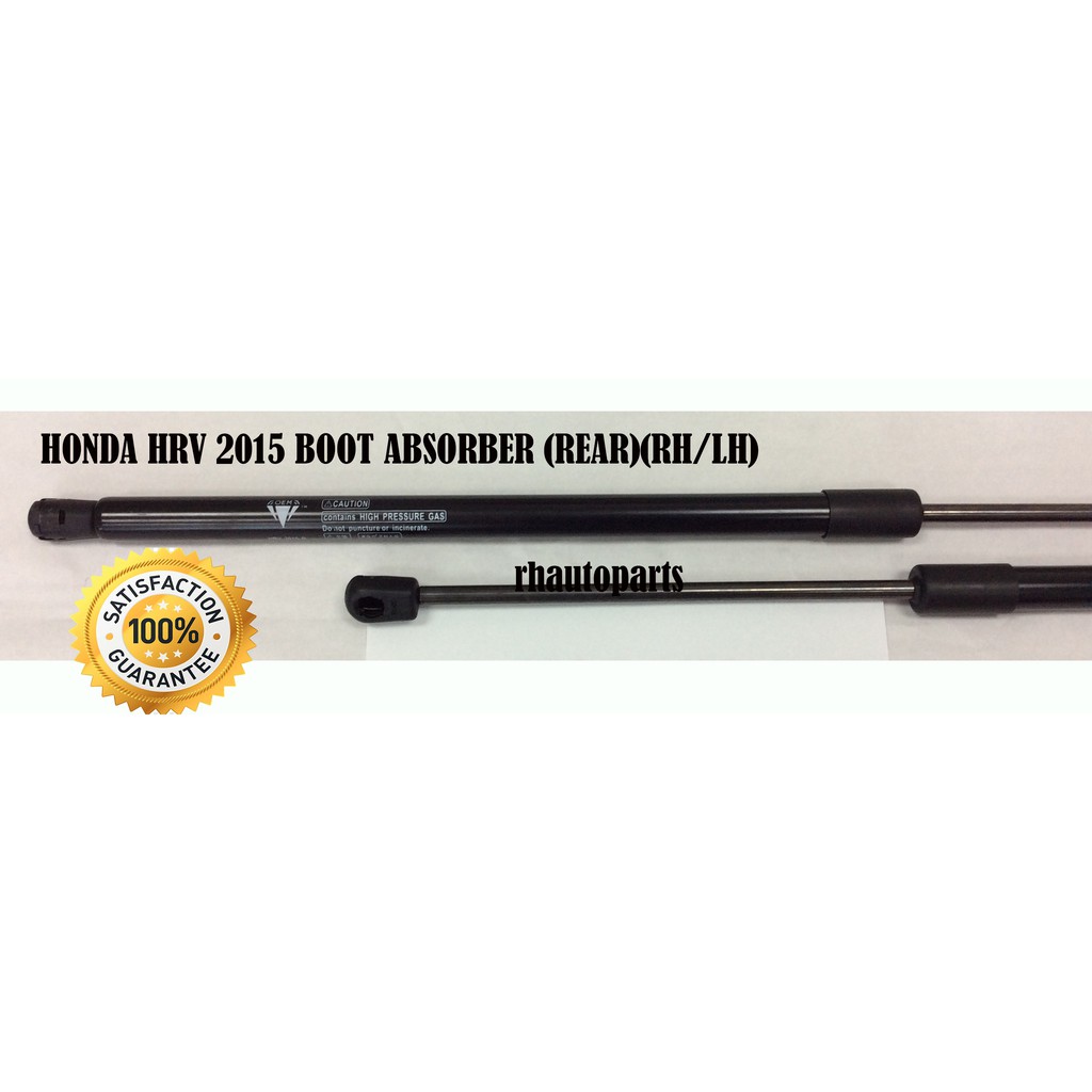 Shop Malaysia Honda Hrv 2015 Rear Bonnet Absorber Damper Boot Absorber Gas Spring Set Tailgate Penyerap Belakang Bonet Shopee Singapore