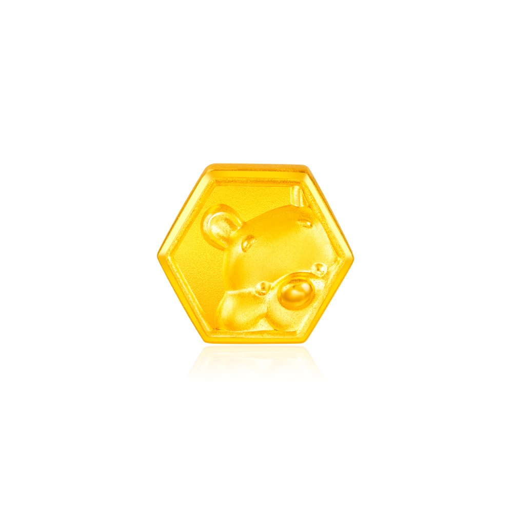 SK Jewellery Disney Winnie the Pooh DoubleSided 999 Pure