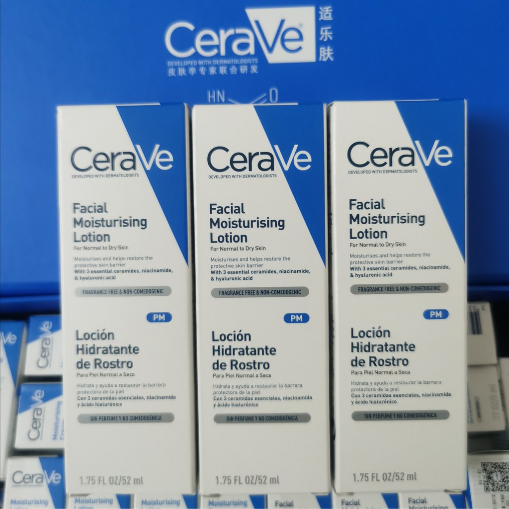 cerave facial moisturizing lotion 52 ml
