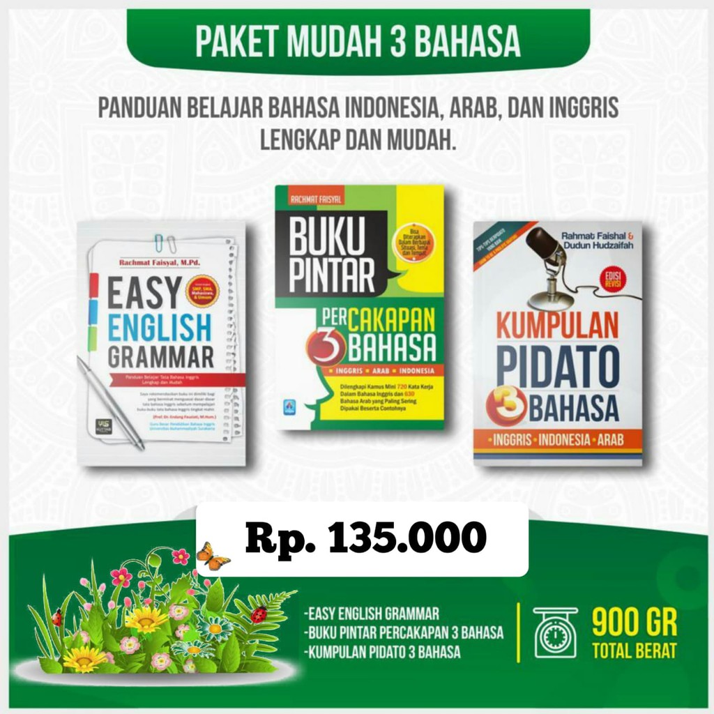 Easy Package 3 Languages Books Shopee Singapore