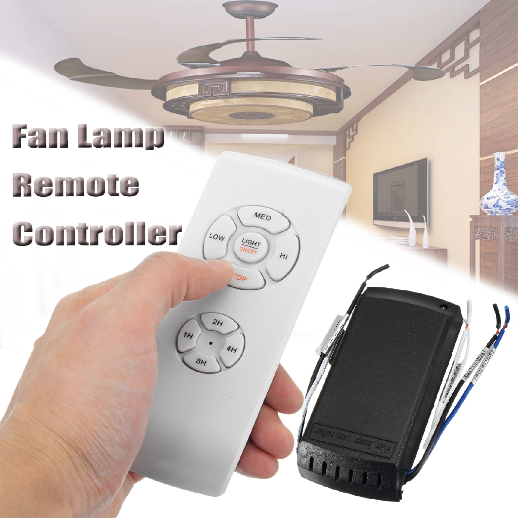 60 Meter 220 250v Ceiling Fan Light Lamp Remote Control Controller