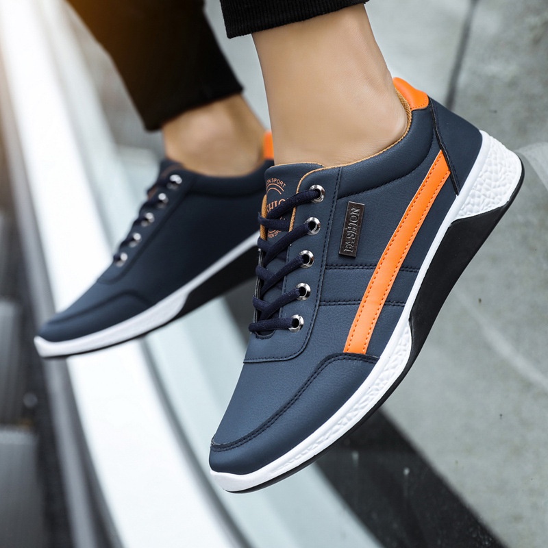 2021 new small white shoes Korean men's sports casual shoes Korean men