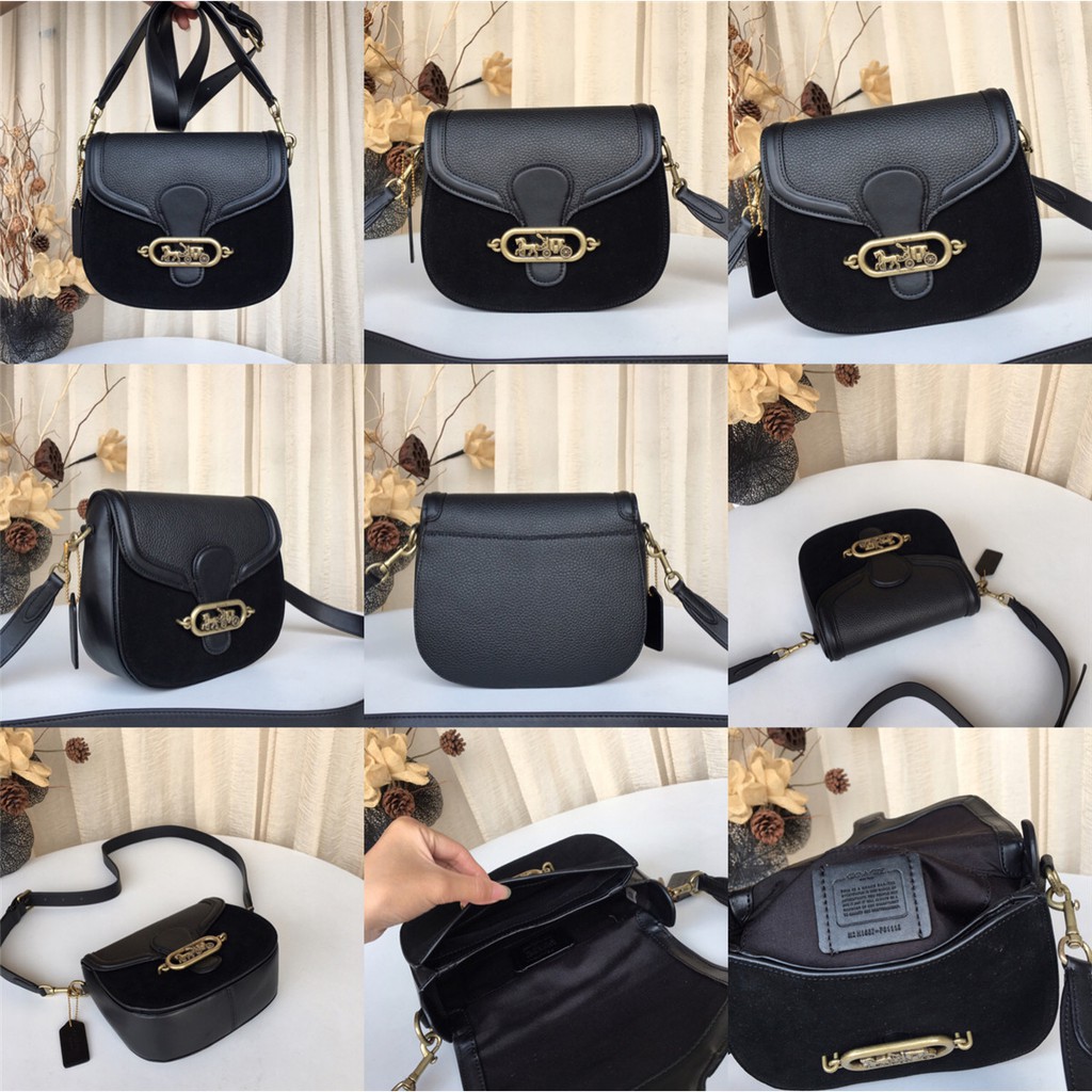 coach elle saddle bag