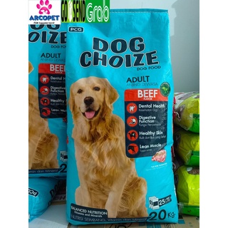 Sa201d Dog Food - Dog Choize - 20 Kg - Special Grab And Gojek - Beef ...