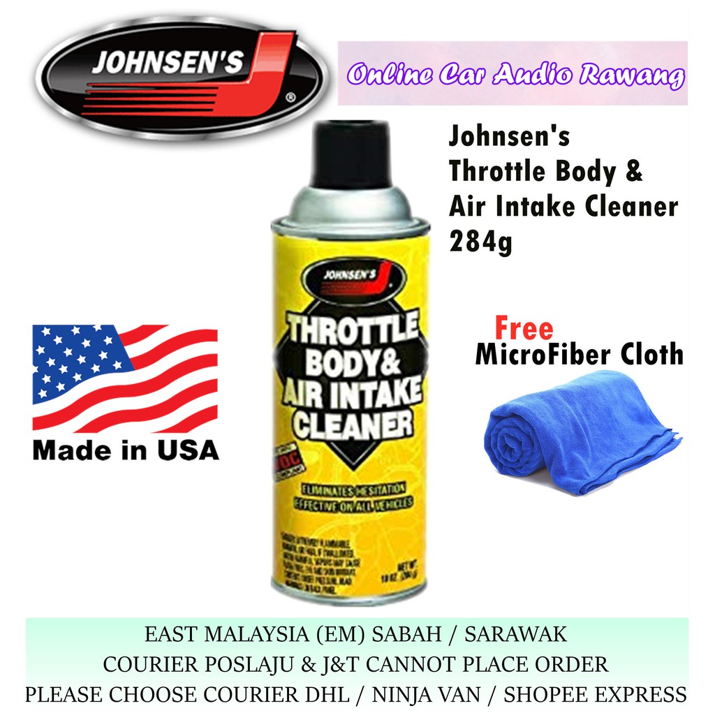 Johnsen S Throttle Body Air Intake Cleaner 284g Shopee Singapore